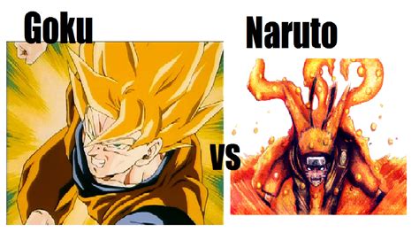 No doubt this is one of the most popular series that helped spread the art of anime in the world. Goku vs Naruto - Anime Debate Photo (35996135) - Fanpop