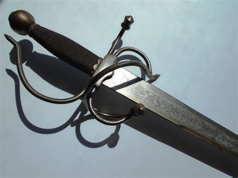 Sold Price Toledo Rapier Sword El Cid Colada By Marto Spain Invalid