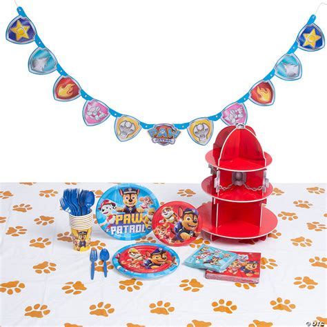 Paw Patrol™ Tableware Kit For 8 Guests Oriental Trading