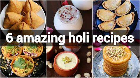 Easy Holi Festival Recipes Holi Sweets And Snacks Traditional Holi