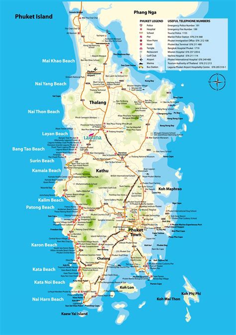Large Phuket Maps For Free Download And Print High Resolution And Detailed Maps