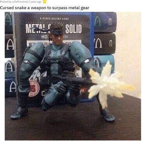 Cant Unsee A Weapon To Surpass Metal Gear Know Your Meme