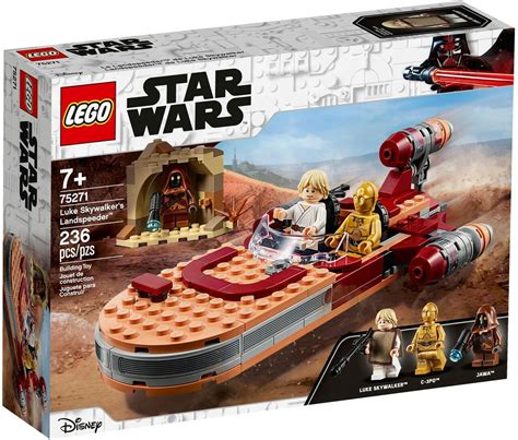The ultimate star destroyer, this is the first thing we saw in the original trilogy of star wars. LEGO Star Wars Luke Skywalkers Landspeeder Set 75274 - ToyWiz