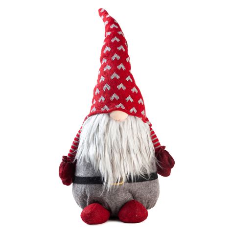 Handmade Swedish Gnome Santa Plush Doll Lucky Gnome Scandinavian
