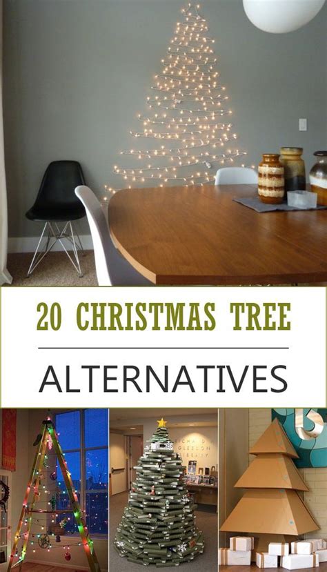 20 Alternative Christmas Tree Ideas Alternative Christmas Tree