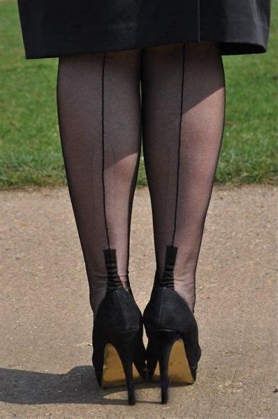 140 Best Images About Seamed Nylon Stockings On Pinterest Sexy