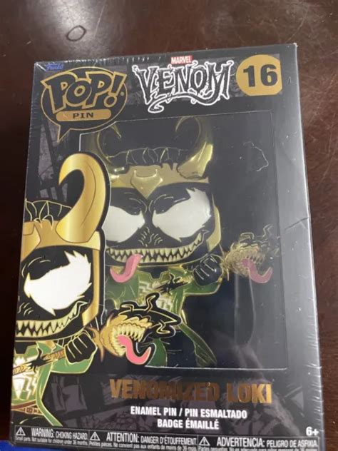 Funko Pop Pin Marvel Venom Loki Venomized Figure 2022 New 16 16