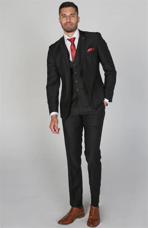 Parker Black Classic Suit By Paul Andrew Suit Savvy