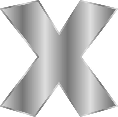 Alphabet X Clip Art At Vector Clip Art Online Royalty Free