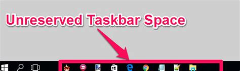 How To Reserve Blanks Space On Windows 10 Taskbar