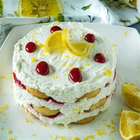 No Bake Raspberry Lemon Icebox Cake Must Love Home