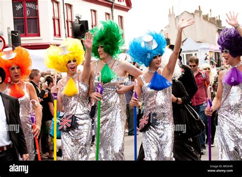Drag Queens Brighton Gay Pride Hi Res Stock Photography And Images Alamy