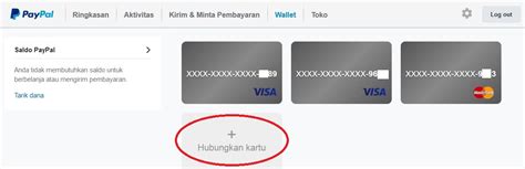 Klik hubungkan kartu debit atau kartu kredit. Amirz365: VERIFIKASI PAYPAL DENGAN KARTU DEBIT VISA ...