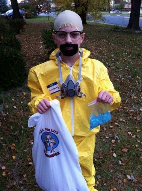 Little Kid Dressed As Walter White Breaking Bad Halloween Costume