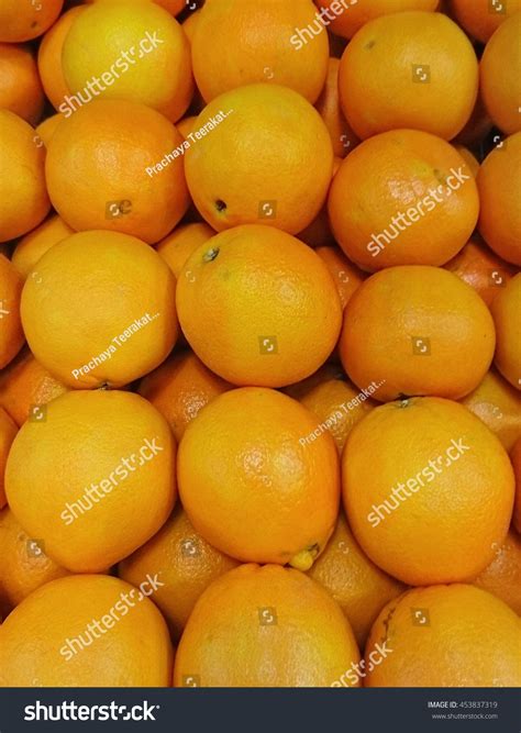 Group Orange Arrange On Shelves Stock Photo 453837319 Shutterstock