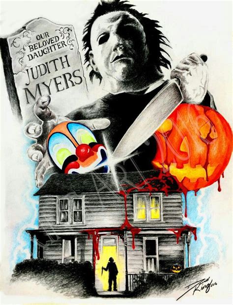 Halloween In 2020 Horror Movie Art Michael Myers