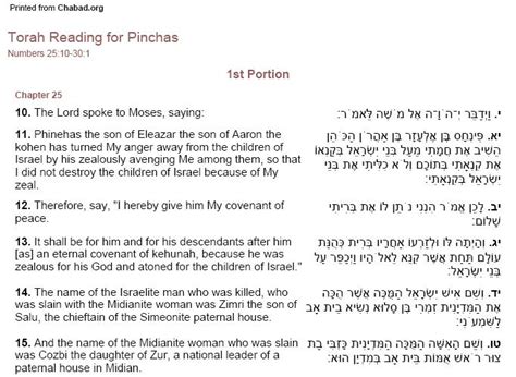 Pinchas Torah Circle