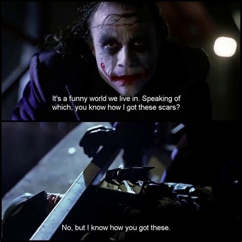 Funny Dark Knight Quotes Making A Meme Of Every Quote From The Dark