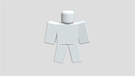 Roblox Base Character D Model By Chicken Ce Fb F Sketchfab