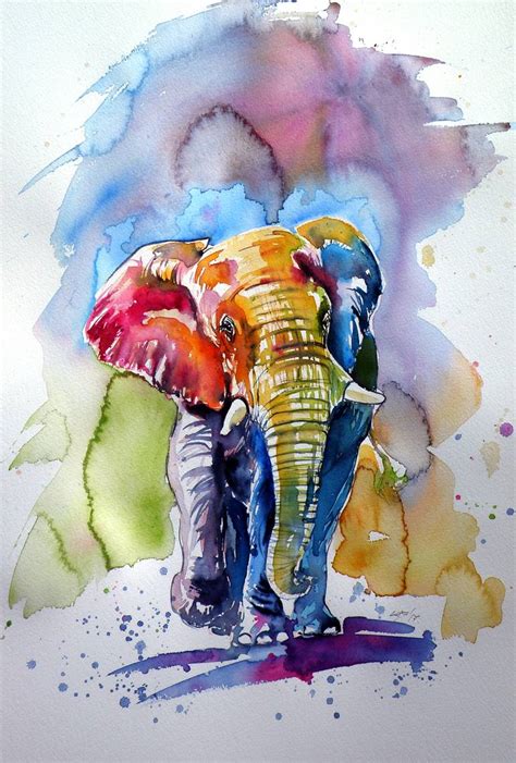 10 Cute Animal Watercolor Paintings In 2020 Artisticaly Inspect The