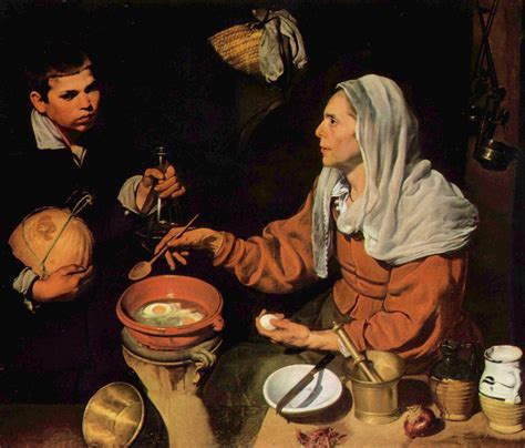 Vieja Friendo Huevos De Diego Velázquez