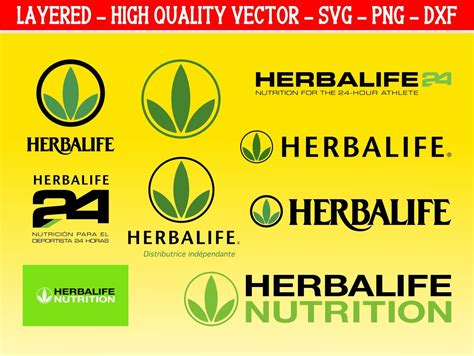 Herbalife Svg Herba Life Nutrition Logo Clipart Png Vector