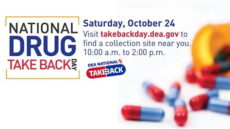 National Prescription Drug Take Back Day Lakes 1015 Fm