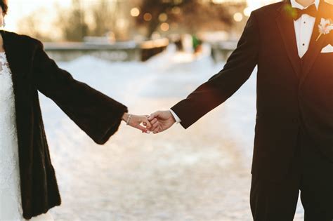 Winter Wedding In Milwaukee Erin Darko Are Married