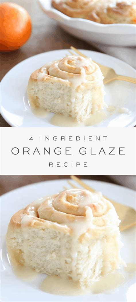 Orange Glaze Recipe Julie Blanner