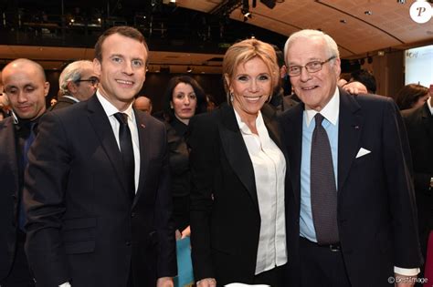 Emmanuel Et Brigitte Macron Le Baron Eric De Rothschild 33ème Dîner