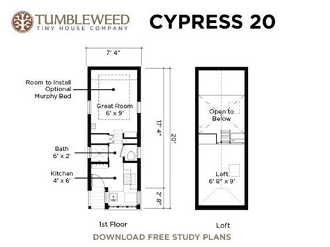 Our tiny house plans give you all of the information that you need to begin your tiny house project with confidence. 76 best Tiny House Floor Plans - Trailers images on ...