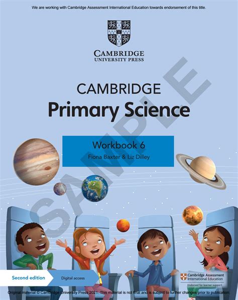 Primary Science Workbook 6 Sample by Cambridge University Press