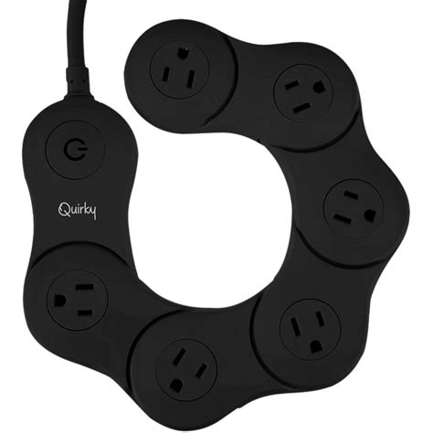Quirky Pivot Power Flexible 6 Outlet Surge Protector
