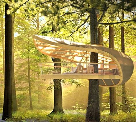By Toronto Based Architecture Firm Farrow Partnership Architects Treehouse Villas Treehouse