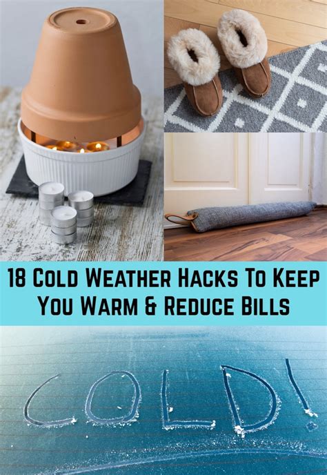 18 Cold Weather Hacks To Keep You Warm And Reduce Bills