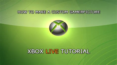 Move the joystick up to the profile selection at the top. Xbox 360 | How to Make A Custom Gamerpicture - YouTube