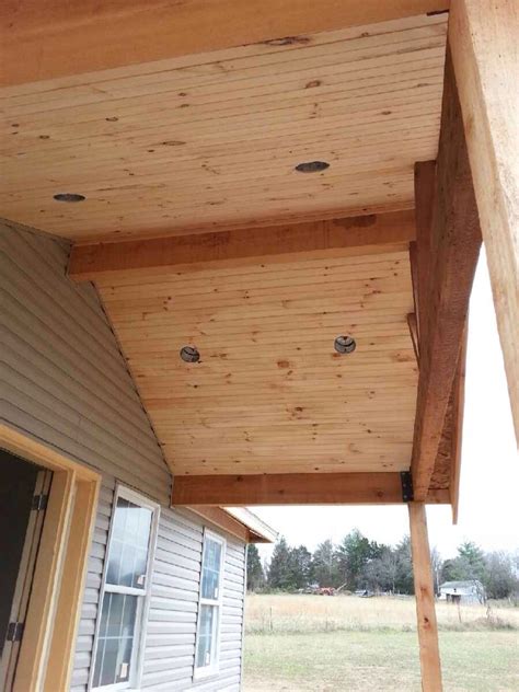 Merchandise credit check is not valid towards purchases made on menards.com®. Car siding ceiling- open gable cedar front porch. # ...