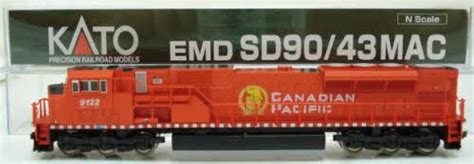 N Scale Kato Usa 176 5603 Locomotive Diesel Emd Sd90mac
