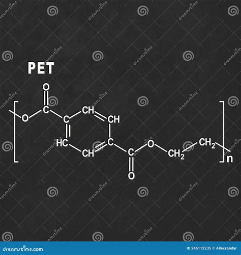 Polyethylene Glycol 10000 Peg 10000 Molecule Chemical Structure