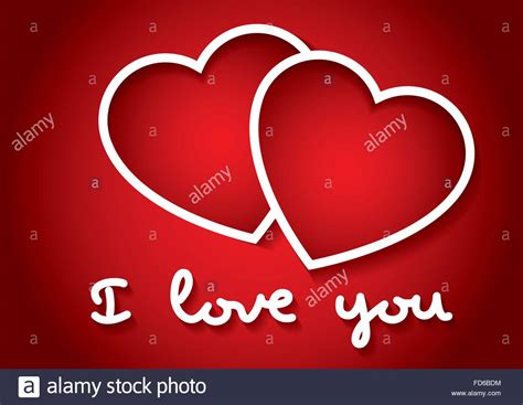 ♥ i have been blessed to share photos and videos, send messages and get updates. I love you words with two hearts in red. Valentines day, love Stock Vector Image & Art - Alamy
