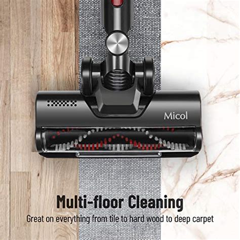 Micol Cordless Vacuum Cleaner 27kpa Powerful Suction 4 In 1 Stick
