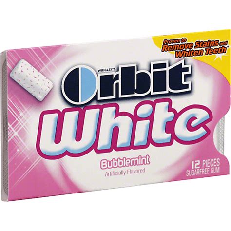 Orbit White Gum Sugarfree Bubblemint Chewing Gum Foodtown