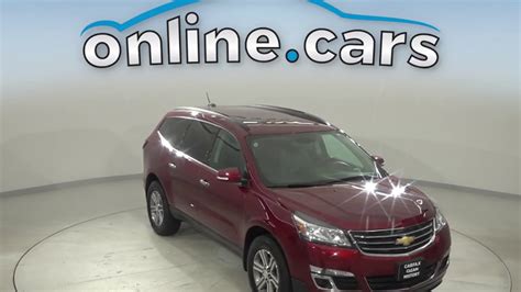 A20109pt Used 2017 Chevrolet Traverse Red Suv Test Drive Review For
