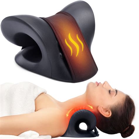 Neck Stretcher For Neck Pain Relief Heated Cervical Traction Device