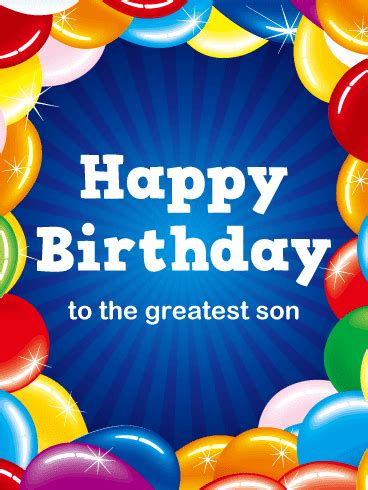 Check spelling or type a new query. 140+ Birthday Wishes for Son - Quotes, Messages, Greeting, Images