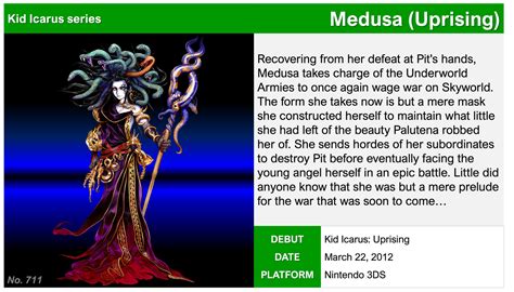 711 Medusa Kid Icarus Uprising By Gogotoons On Deviantart