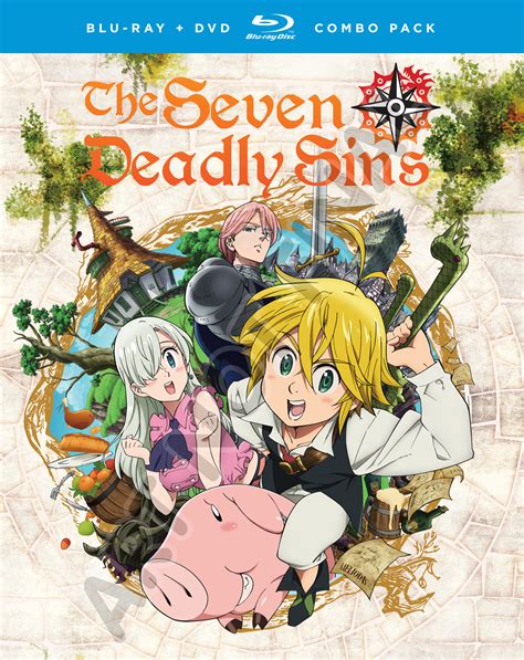 Seven Deadly Sins Season One Part One Blu Ray 4 Discs Best Buy
