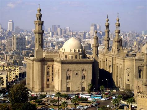 Sultan Hassan Mosque In Cairo Mosque Of Sultan Hassan In Cairo