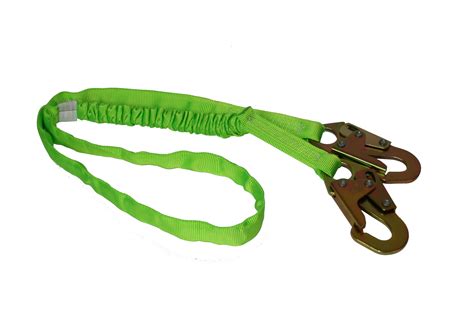 As 01 01 6 Hv 6ft Lanyard With Double Snap Hook Acure Safety