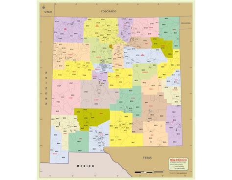 Nm Area Codes Map